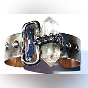 Mikal Winn Quartz crystal cuff
